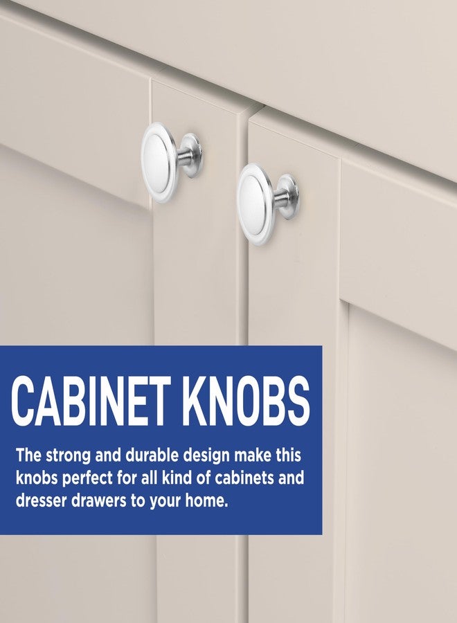 لايف ماستر مجموعة مقابض خزائن لايف ماستر، ٥٠ قطعة، مقاس ١-١/٤ بوصة، مطلية بالنيكل المصقول - مقاومة للصدأ، تصميم عصري، مصنوعة من سبائك الزنك المتينة، مع ١٠٠ برغي. حوّل مساحتك بأناقة ومتانة! - Image 5