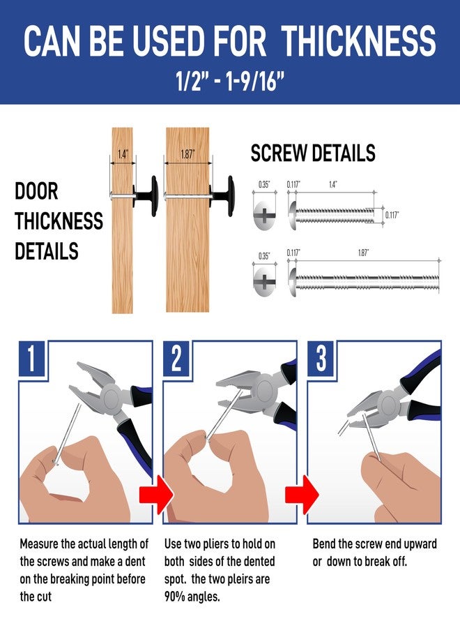 لايف ماستر مجموعة مقابض خزائن لايف ماستر، ٥٠ قطعة، مقاس ١-١/٤ بوصة، مطلية بالنيكل المصقول - مقاومة للصدأ، تصميم عصري، مصنوعة من سبائك الزنك المتينة، مع ١٠٠ برغي. حوّل مساحتك بأناقة ومتانة! - Image 2
