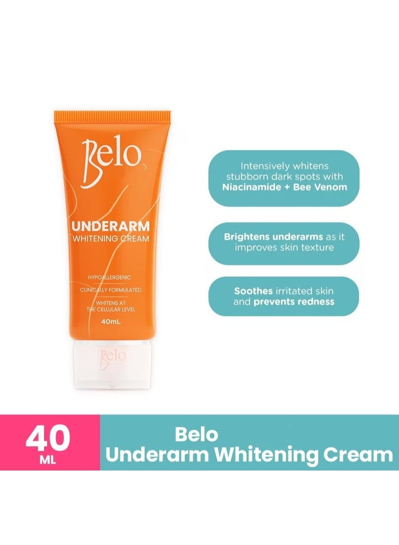 Belo Underarm Whitening Cream 40ml – Smooth & Brighter Underarms - Image 5