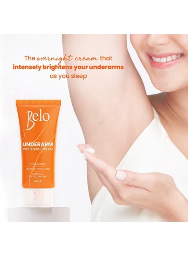 Belo Underarm Whitening Cream 40ml – Smooth & Brighter Underarms - Image 2
