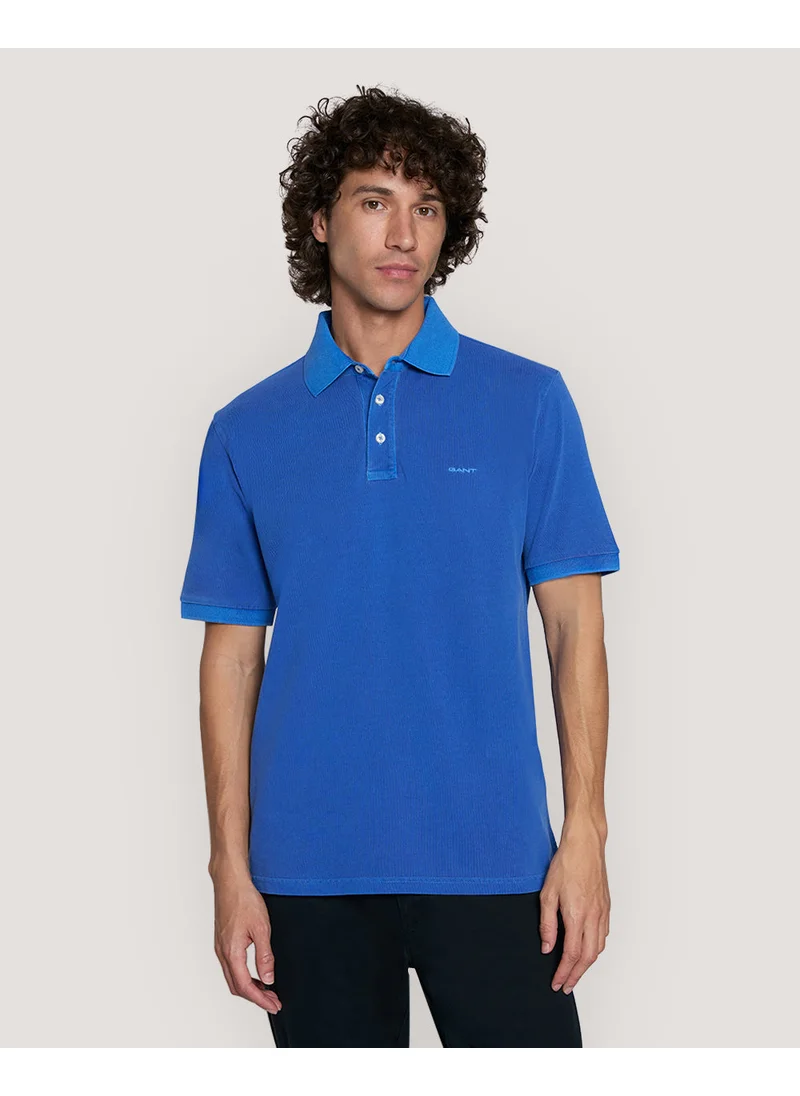 GANT Gant Sunfaded Piqué Polo Shirt