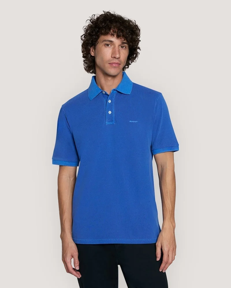 GANT Gant Sunfaded Piqué Polo Shirt