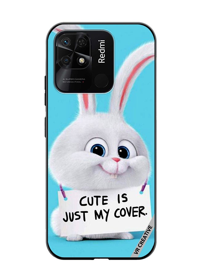 VR CREATIVE Protective Case Cover For Xiaomi Redmi 10C Cute Is Just My Cover Design Multicolour - Image 1