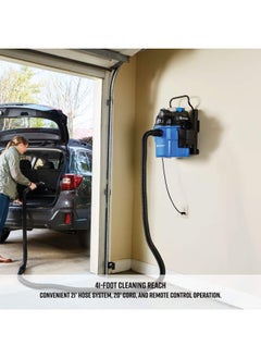 Vacmaster Vacmaster 5 Gallon 5 Peak Hp With 2 Stage Motor Wet Dry Vacuum Wall Mountable And With Remote Control  - Image 4