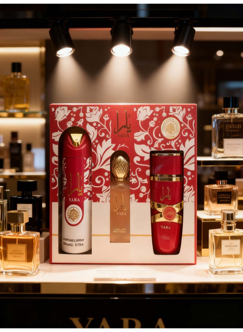 Yara 3-Piece Fragrance Gift Set - Image 3