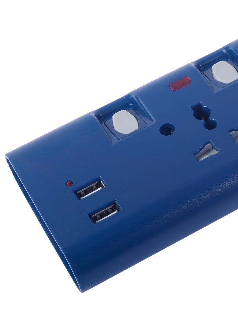 Clikon - "Clikon 5-Way Extension Socket with USB, 3M Cable – Reliable Power with USB Charging" - Image 1