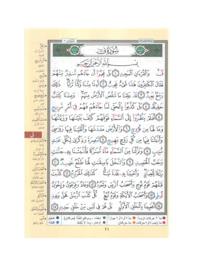 From Surah Al-Ahqaf to Surat An Nas parts 26 to 30 medium size: 17 x 24 cm - Image 3