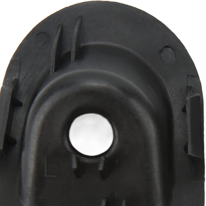 woobles 2 Pcs Left Driver Door Panel Trim 7R3Z 63220A51 AC Door Lock Knob Grommet Door Trim Panel Bezels Replacement for Mustang 2006\u20112014 (Black) Black - Image 4