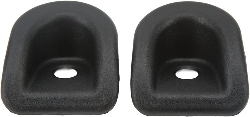 woobles 2 Pcs Left Driver Door Panel Trim 7R3Z 63220A51 AC Door Lock Knob Grommet Door Trim Panel Bezels Replacement for Mustang 2006\u20112014 (Black) Black - Image 1