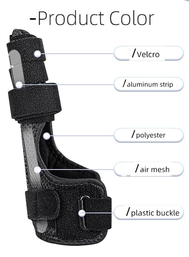 KANGLI 1 Pcs Boxer Finger Splint and pinky Splint Support for Trigger Finger boxer's Fracture Finger Fracture Tendonitis Metacarpal Fracture Sprains Fits Both Left and Right Hand - Image 4