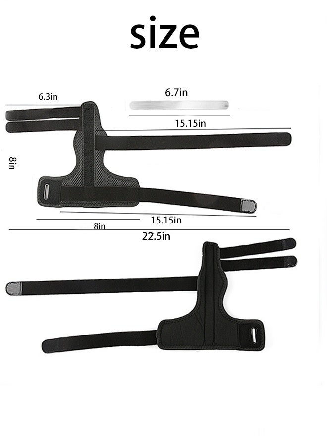 KANGLI 1 Pcs Boxer Finger Splint and pinky Splint Support for Trigger Finger boxer's Fracture Finger Fracture Tendonitis Metacarpal Fracture Sprains Fits Both Left and Right Hand - Image 5
