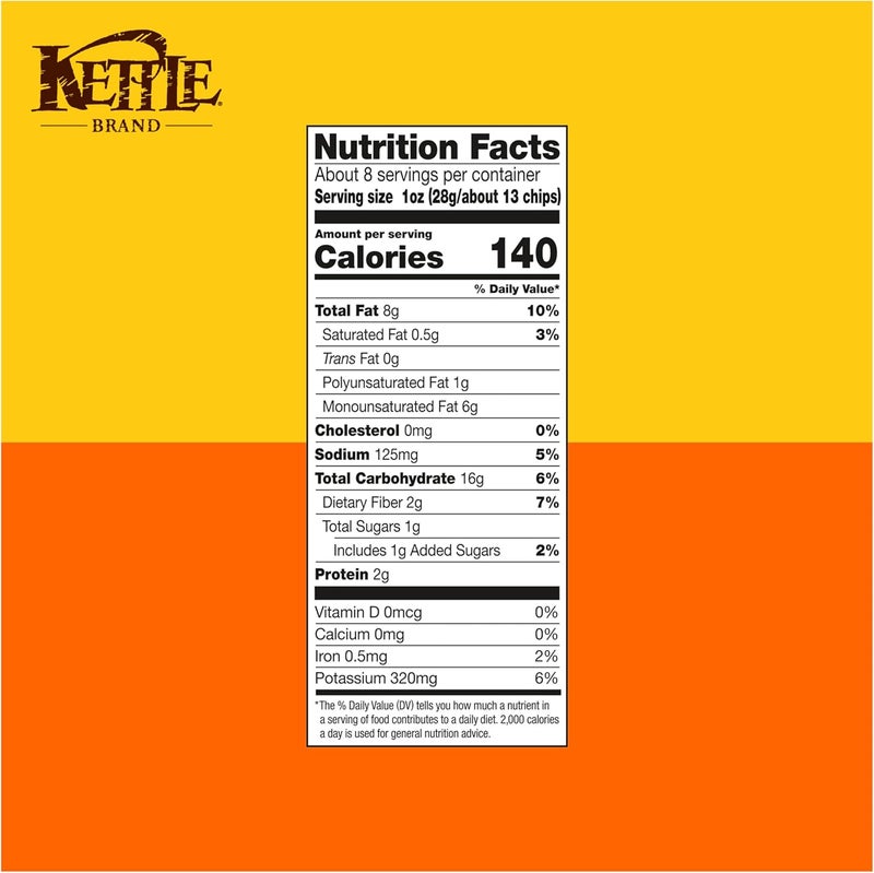 Kettle Brand Backyard Barbeque Potato Chips, 7.5 Oz Bag - Bold Flavor and Crunchy Texture - Image 2