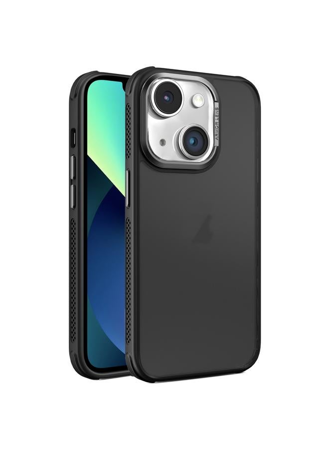 Zaboon Case For iPhone 13 Hardware Side Cooling Skin Feel Frosted Metal Lens Frame Phone Case - Image 1