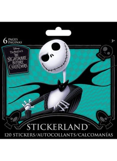 Trends International Nightmare Before Christmas Mini Stickerland Pad-6 Page, Multicolor 