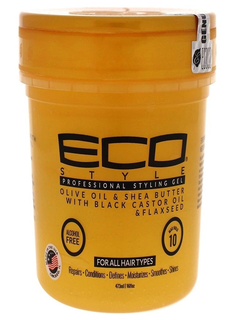 Eco Style Professional Styling Gel With Olive Oil and Shea Butter