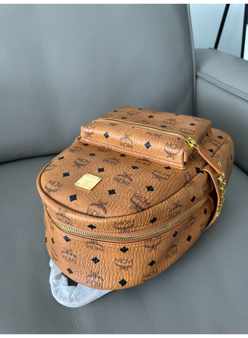 MCM Classic Studded Backpack - Image 1