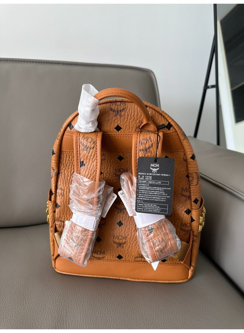 MCM Classic Studded Backpack - Image 2