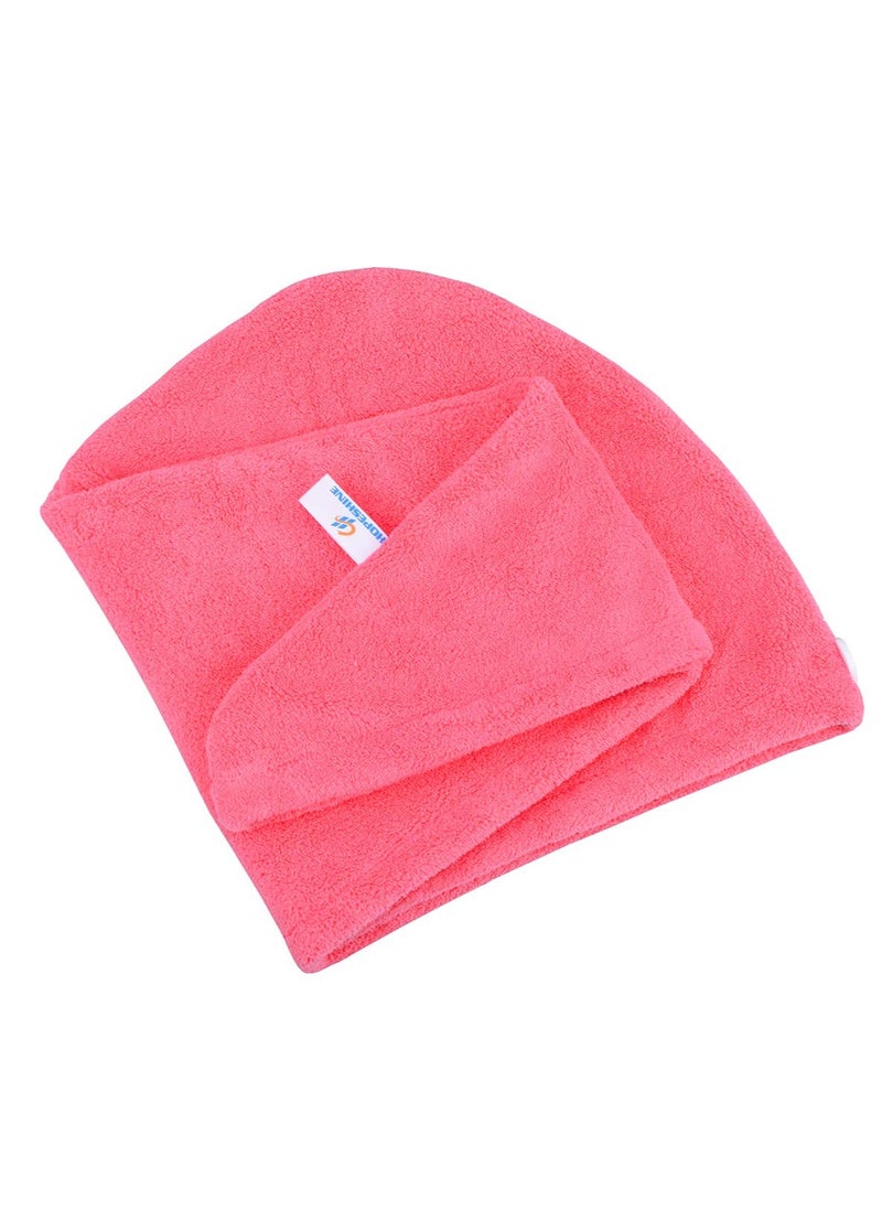 HOPESHINE - Hair Towel Twist Women's Soft Shower Towels for Hair Turban Wrap Drying Head Towels Great Gift for Women (Blue+Purple+Rose Red 3-Pack) - Image 1
