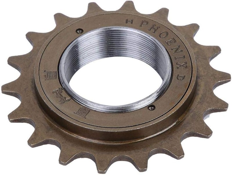 cheekyglo 1 Freewheel, 18 Teeth Bike Freewheel Sprocket Single Speed Freewheel Bicycle Replacement Accessory - Image 1