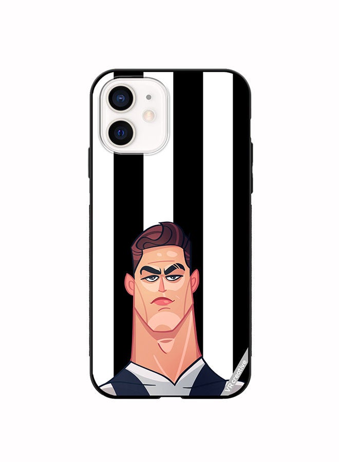 VR CREATIVE Protective Case Cover For Apple iPhone 12 mini Cr7 Design Multicolour - Image 1