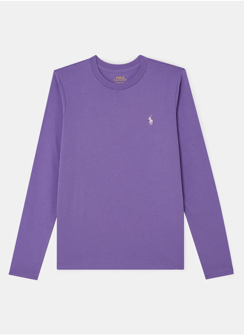 بولو رالف لورين Logo Crew Neck T-Shirt