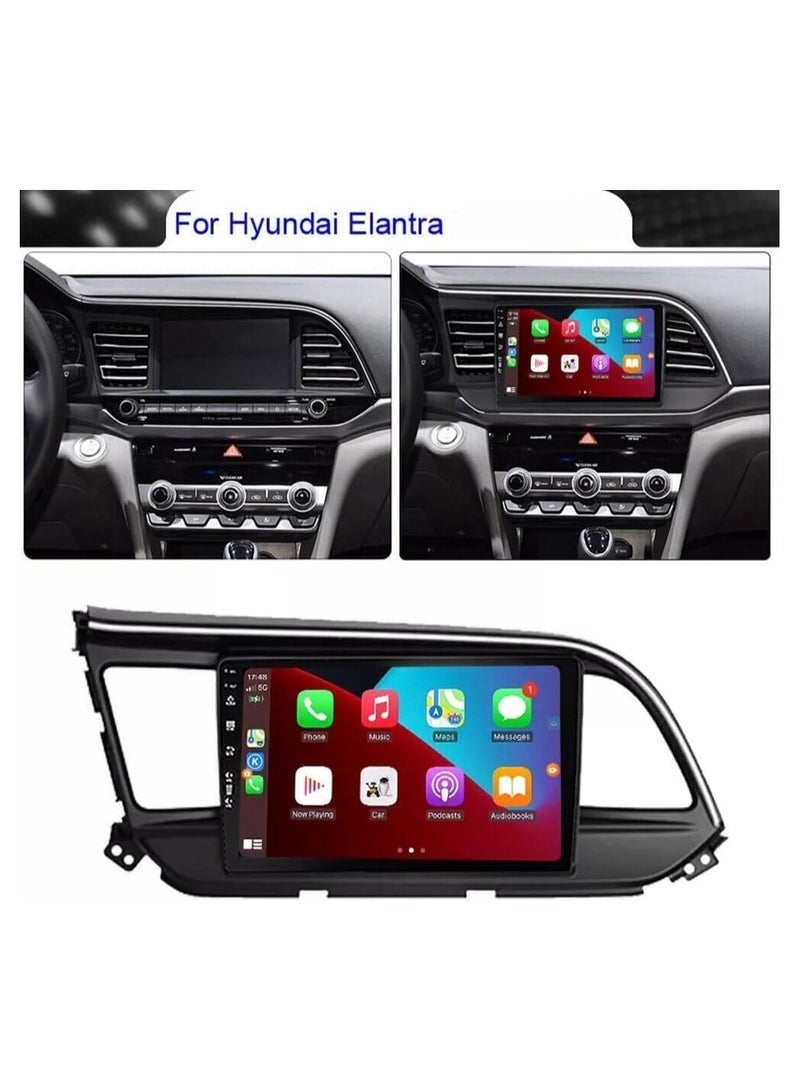 SHEZA STAR Android Car Stereo for Hyundai Elantra 2018-2020 4GB RAM 64GB ROM Support Carplay, Mirror Link Wi-Fi BT, Radio GPS Navigation, 9 Inch IPS Touch Screen with AHD Camera Included - Image 2