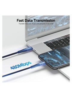 Digipace 2 Pack Type-C 5a Data Sync Fast Charging Cable Black  - Image 5