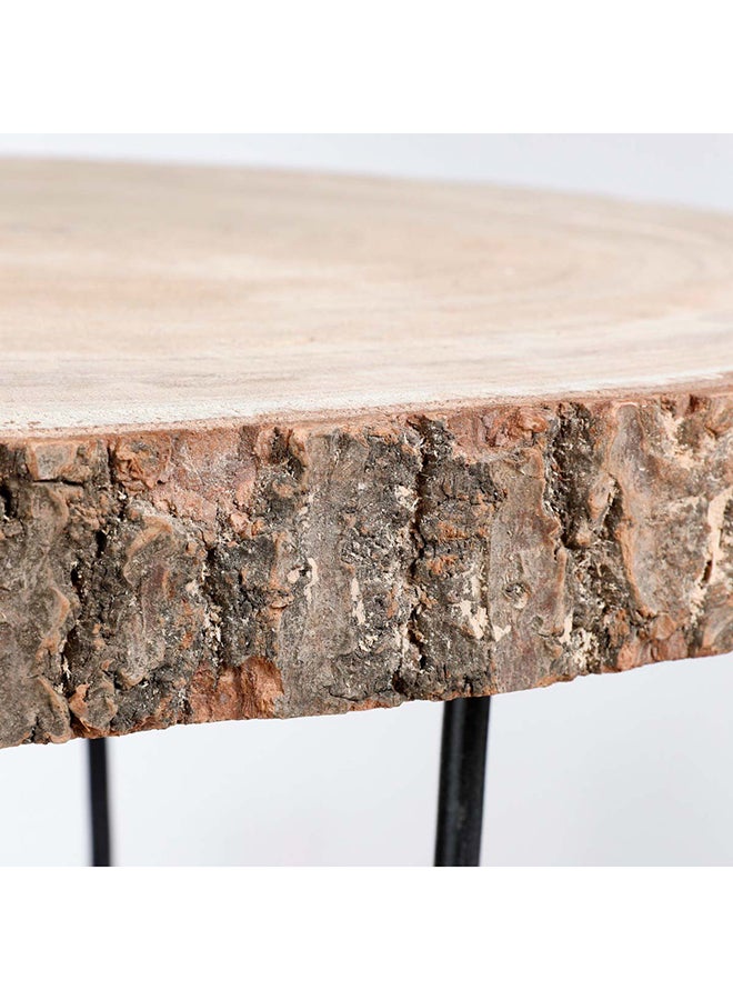 Suncoast Pia Outdoor Round Side Table-Brown  - Image 3