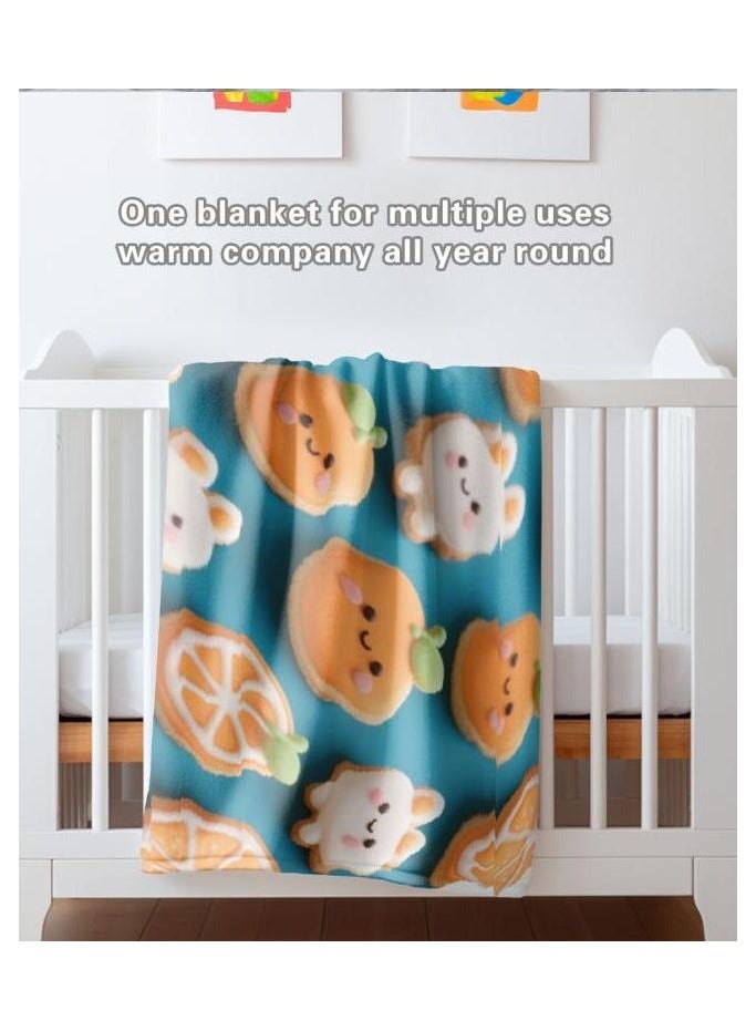 general Flannel thin blanket (warm and comfortable, suitable for sleep, gaming, dust removal and sandproof) 150cm*200cm - 492 - Image 1