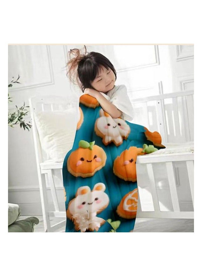 general Flannel thin blanket (warm and comfortable, suitable for sleep, gaming, dust removal and sandproof) 150cm*200cm - 492 - Image 3