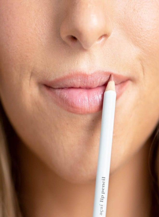 Ere Perez - Natural Açaí Lip Pencil | Firm, Plump, Repair Skin | Vitamins A, C + E, Coconut Oil | Vegan, Cruelty-Free, Clean Beauty (Shy) - Image 4