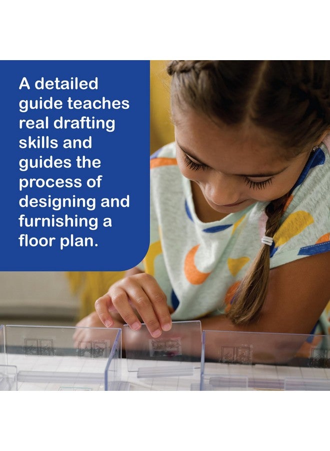 Mindware مجموعة بناء نماذج المنزل من مايندوير للأطفال - مجموعة تصميم معماري ثلاثي الأبعاد للأطفال من عمر 8 سنوات وما فوق - تعلم أساسيات العمارة أثناء تصميمك من البداية إلى النهاية - Image 5