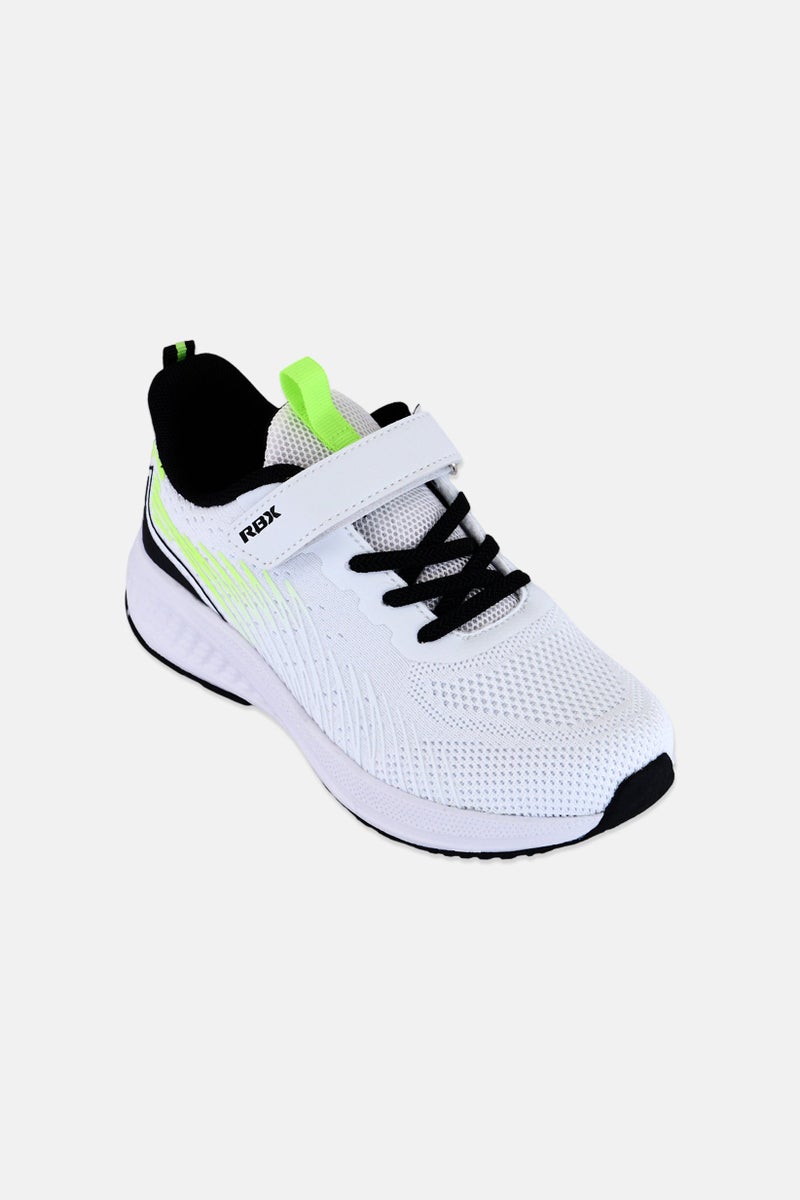 RBX Kids Boy Velcro Closure Outdoor Shoes, White - Image 1