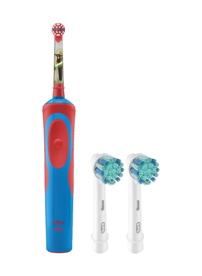 Oral-B Vitality D12 Rechargeable Kidstooth Brush Star Wars + Eb 10 2K Kids Brush Head