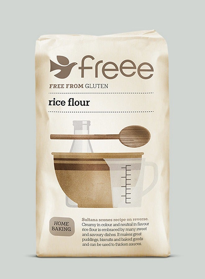 Doves farm Gluten Free Rice Flour 1 Kg - Image 1
