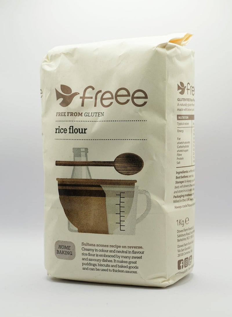 Doves farm Gluten Free Rice Flour 1 Kg - Image 2