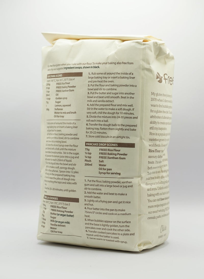 Doves farm Gluten Free Rice Flour 1 Kg - Image 3