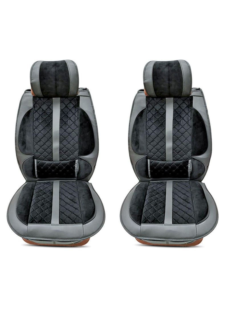 Generic 2 Piece Premium Quality Universal Car Front Seat Cover Set - Image 2