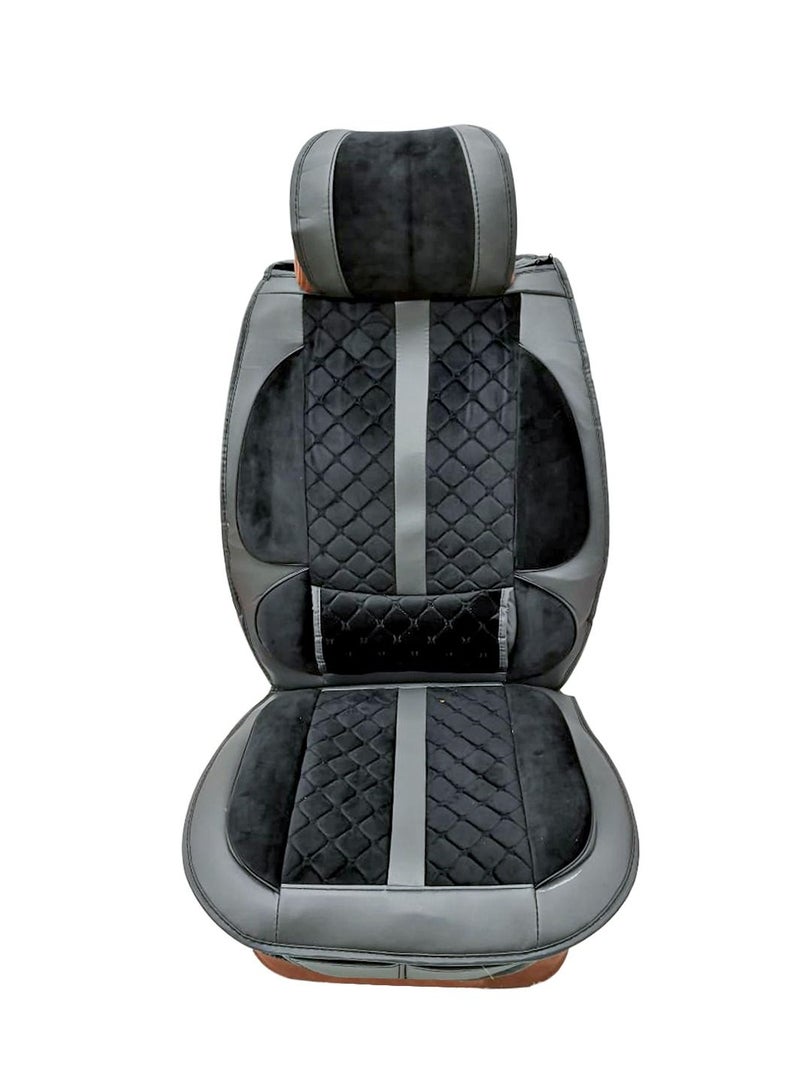 Generic 2 Piece Premium Quality Universal Car Front Seat Cover Set - Image 3