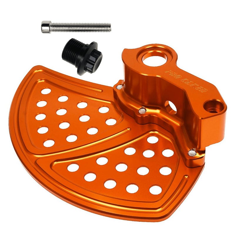 CNC Universal Front Brake Rotor Guard For Off Road Motorcycles Blue By Color - Image 5