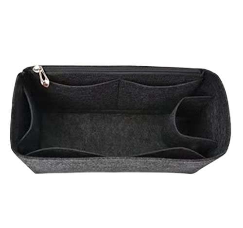 Lckaey Purse Organizer Insert for coach bag insert tote organizer purse small hand large1082grey side pullS - Image 3