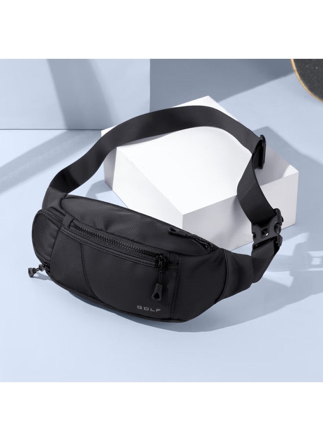 Golf Chest Bag Men's Crossbody Bag Uni Shoulder Bag Small Backpack For Phone Ipad Waist Bag Cycling Sports Casual Chest Bag - Image 1