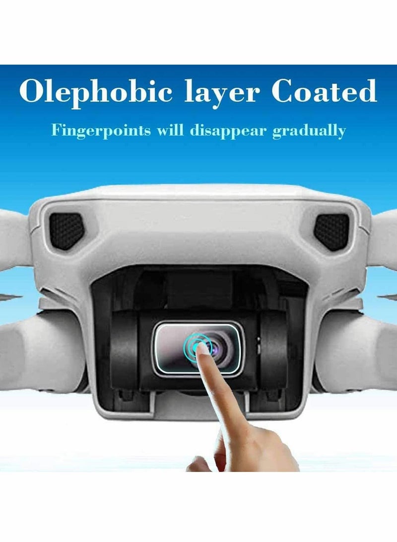Captaintech Lens Screen Protector for DJI Mavic Mini 2 / DJI Mini - Drone, 0.3mm 9H Hardness Tempered Glass Lens Saver Accessory Anti-Scrach, 6 Pack - Image 2