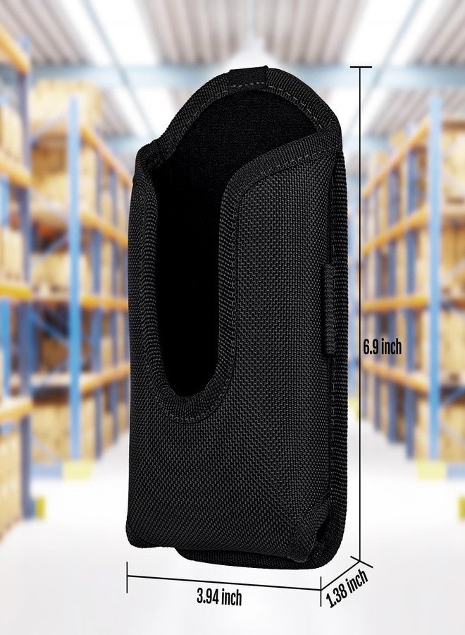SOGCASE Scanner Holster Handle Series - Thick Quality, Large, Heavy Duty, Sturdy Metal Belt Clip, Durable, Pocket-Friendly, Compatible with Zebra Barcode, Black - Image 3