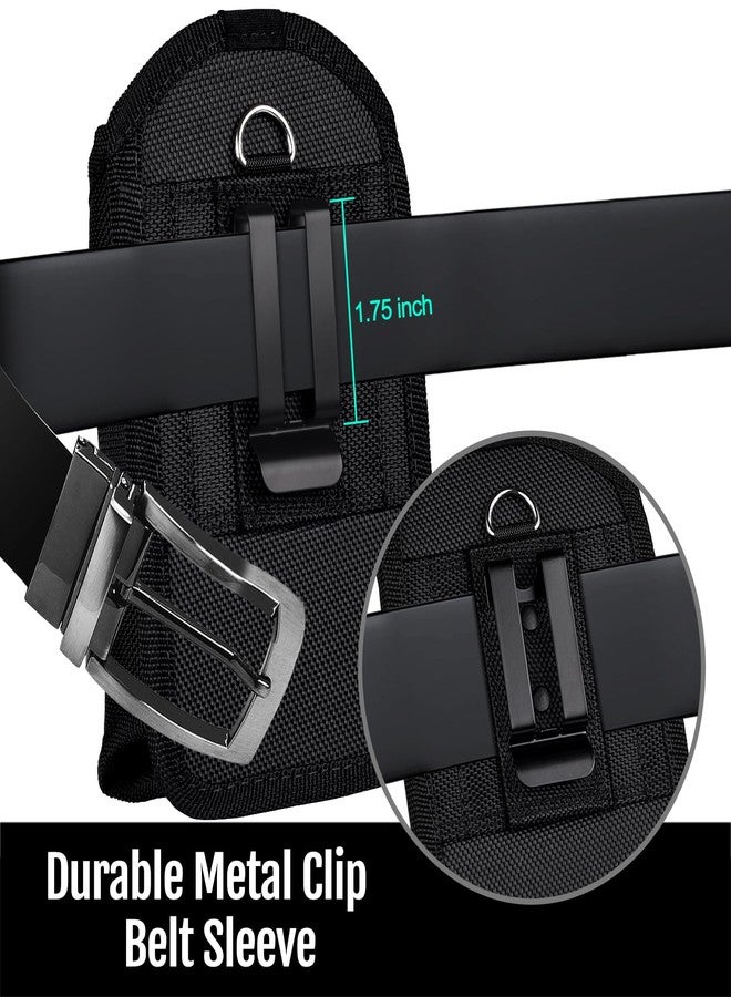 SOGCASE Scanner Holster Handle Series - Thick Quality, Large, Heavy Duty, Sturdy Metal Belt Clip, Durable, Pocket-Friendly, Compatible with Zebra Barcode, Black - Image 4