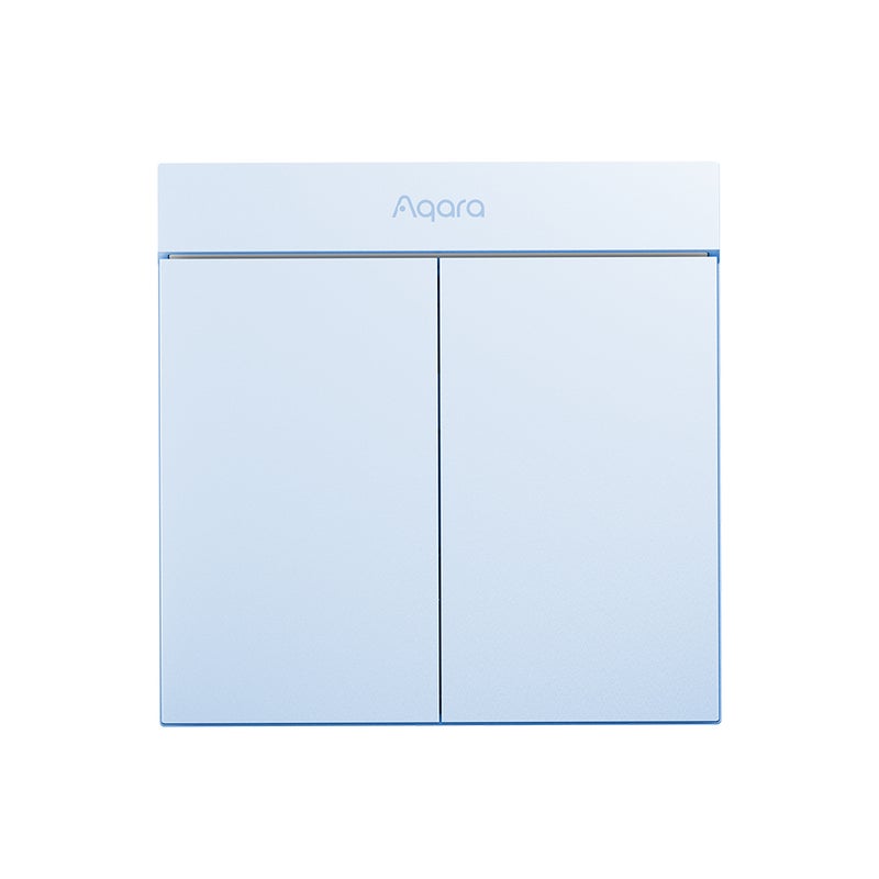 مفتاح جدار ذكي Aqara H1M محايد مفتاح ضوء لاسلكي MARS-Tech Zigbee 3.0 بأوضاع تحكم متعددة لـ Homekit مفتاحين 2 - Image 1