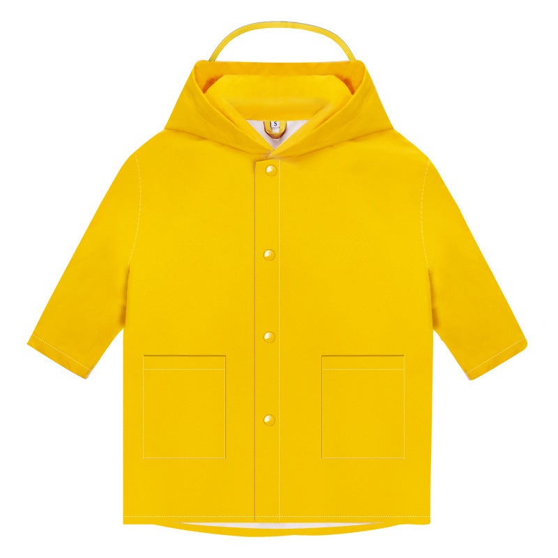 Export Kidsren'S Raincoat Boys And Girls Primary School Students Kindergarten Baby Cartoon Dinosaur Reflective Kidsren'S Poncho - Image 1