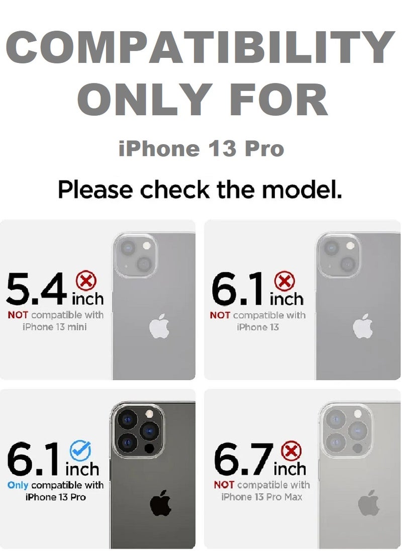 we3 2 Pieces Tempered Glass Screen Protector Anti-Spy Privacy Designed For iPhone 13 Pro Full Glue Edge to Edge Full Screen Coverage And Bubble Free  - Image 3