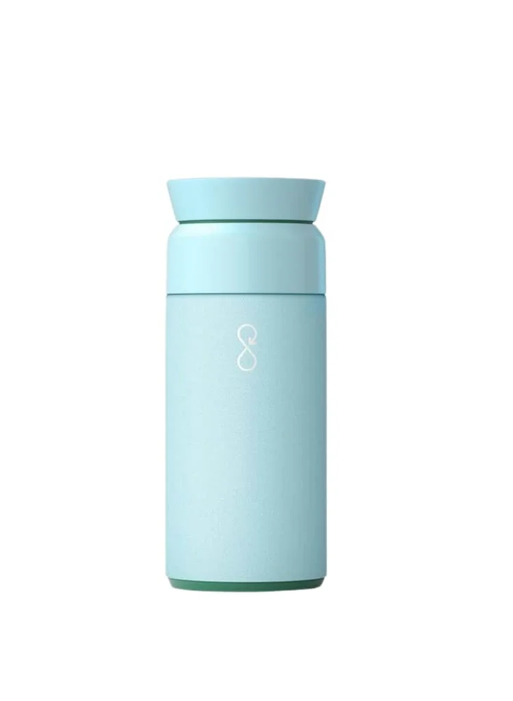 Ocean Bottle Brew Flask With 360º Leak Proof Lid Eco-Friendly Bottle 350ml - Sky Blue