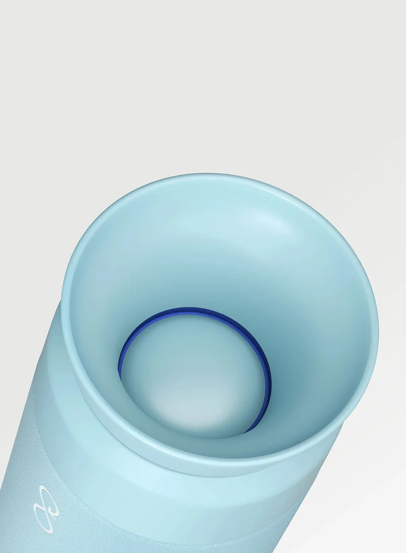 Ocean Bottle Brew Flask With 360º Leak Proof Lid Eco-Friendly Bottle 350ml - Sky Blue